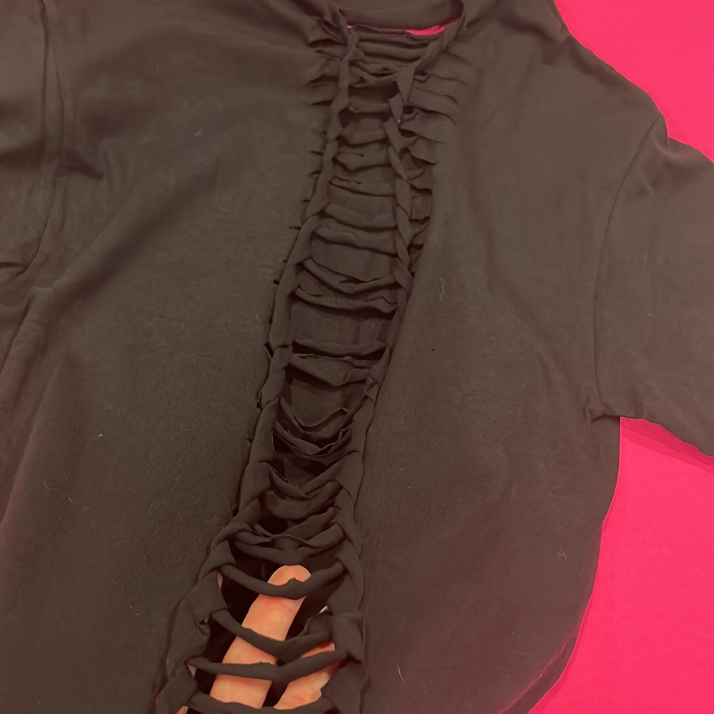 💥SOLD💥O-Mighty Devil & Angel Crystal💥 Rhinestone top - Picture 10 of 12
